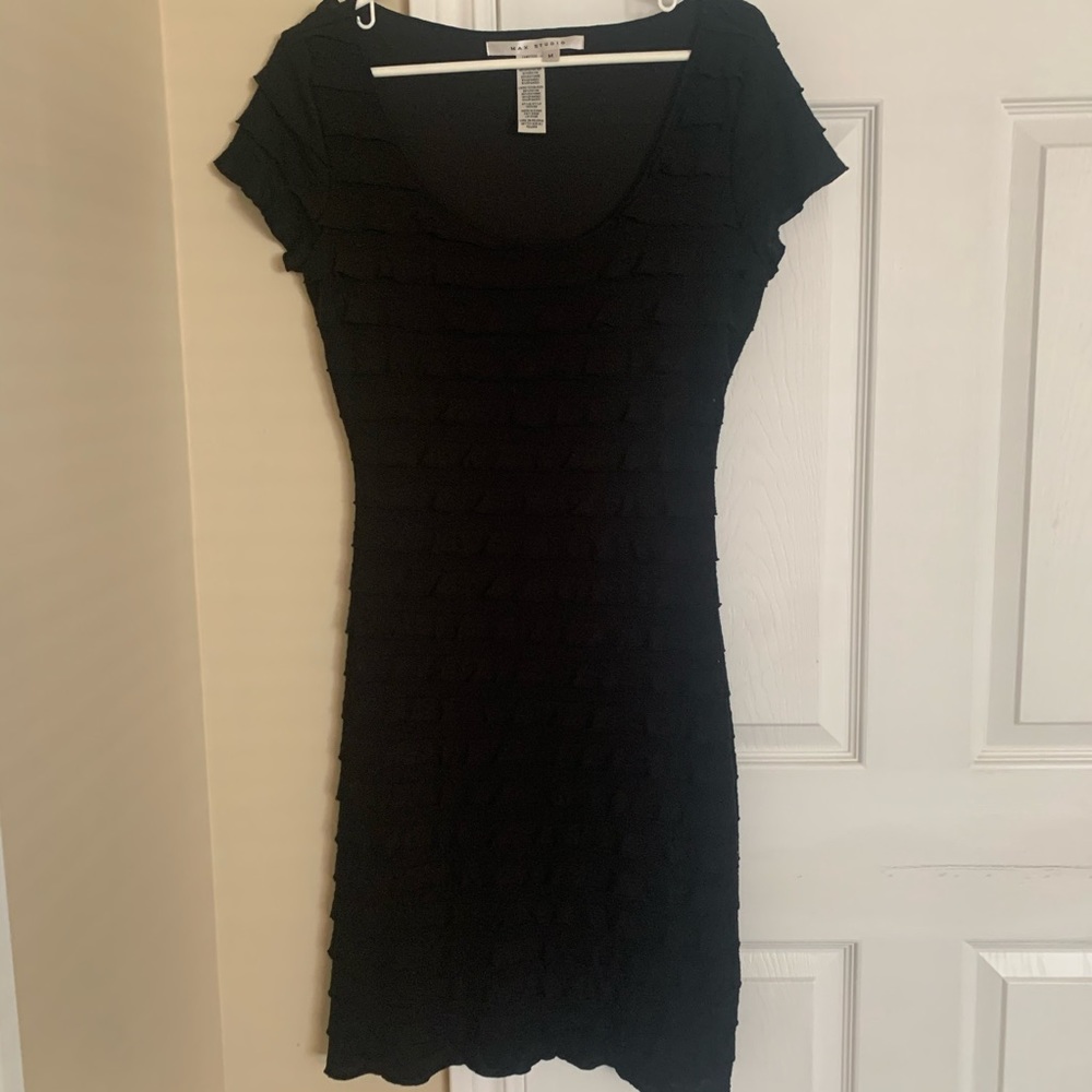 Size M- Max Studio tiered jersey dress. Women’s